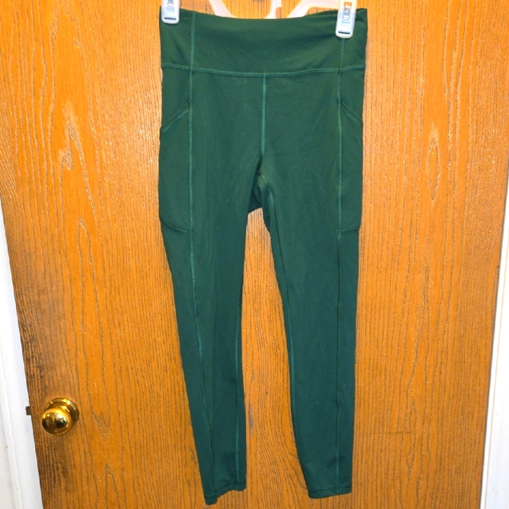 Lululemon Fast Free HR Tight Size 6 ALGR Algae Green Nulux